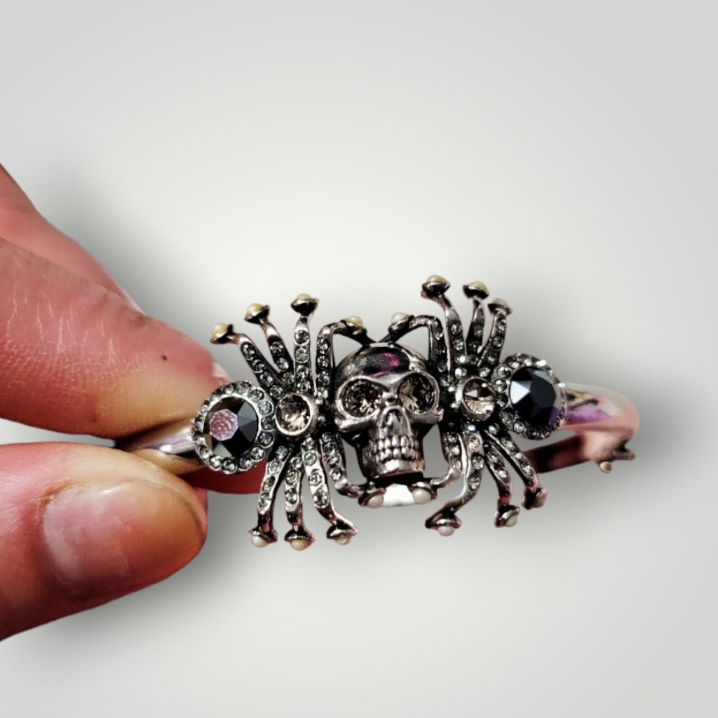 Alexander Mcqueen Skull Spider Bracelet 330$